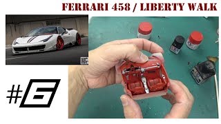 ►EP6◄Ferrari 458 LIBERTY WALK  Hobby design [upl. by Cornell]