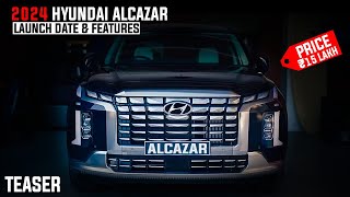 Here is 2024 Hyundai Alcazar Facelift Launch Ready 🔥 2024 Alcazar Price amp New Looks [upl. by Wilone]