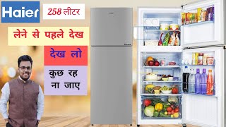 Haier Double Door Refrigerator  Haier Convertible Refrigerator  Haier Refrigerator  HRF2783BMSE [upl. by Alleoj756]