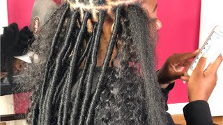 Faux Locs Quick Method UPDATE [upl. by Eico990]