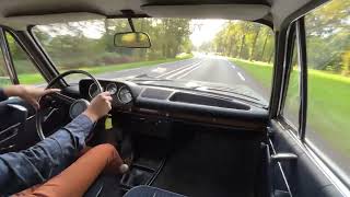 BMW 2000 Neue Klasse  Driving Video  1969 98000kms Unrestored  Oldenzaal Classics [upl. by Odnanref200]