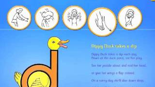 Action Song  Dippy Duck [upl. by Aerol]