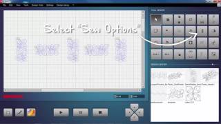 BERNINA Qmatic Video Tutorial Sew Options [upl. by Anirbys]