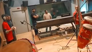 Valimai intro song valimaiBGM composing YUVAN SHANKAR RAJA making video [upl. by Ahcatan]