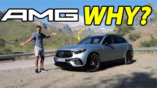 The allnew Mercedes GLC 63 AMG comes with tech overload REVIEW [upl. by Eeliab]