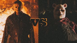 Michael Myers vs Winnie the PoohAT2 рисуем мультфильмы 2 [upl. by Asenej]