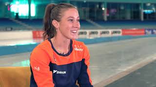 Dé shorttrack sportmomenten van Suzanne Schulting van Olympisch goud tot wereldkampioen🥇⛸️ [upl. by Aniuqahs484]