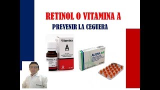 VITAMINA A  PARA QUE SIRVE VITAMINA A  VITAMINA A O RETINOL EN NIÑOS [upl. by Elohcin]