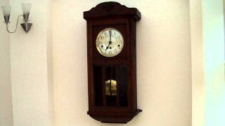 KIENZLE WESTMINSTER CHIME WALL CLOCK [upl. by Antoni875]