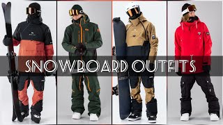 Snowboard Outfits MensBest Snowboard Outerwear Ideas 2022Snowboard Jacket Outfits [upl. by Niple772]