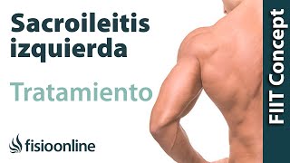 Tratamiento de la sacroileitis o dolor sacroilíaco izquierdo [upl. by Grier]