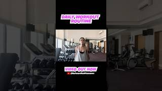 My Daily Workout Routine RuhaanikaDhawannOfficial shorts [upl. by Sitruc]