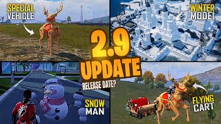 PUBG Mobile 29 Update  All New Features  New XSuit  Winter Mode 29 Release Date  PUBGM [upl. by Kcim]