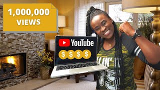 How much Youtube paid me for 1 million Views [upl. by Hcirdeirf]