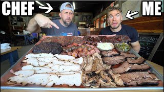 CHEF CLAIMS NOBODY CAN BEAT HIS UNDEFEATED BBQ CHALLENGE  Joel Hansen [upl. by Yevreh200]