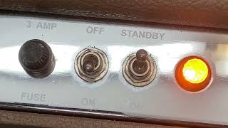 How To Turn On and Off a Tube Guitar Amplifier With a Standby Switch [upl. by Akiram160]