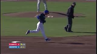 Creighton Baseball Highlights  Illinois State 33119 [upl. by Stelmach]