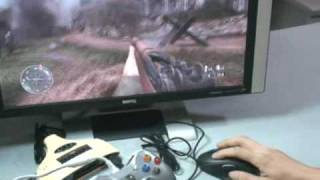 XCM XFPS RF Xbox 360 V3 Sniper Plus  Lighthouse LEDs [upl. by Laemsi]