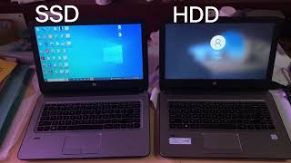 SSD vs HDD vs Seagate Hybrid SSHD [upl. by Kila973]