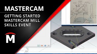 Getting Started with Mastercam Mill  Skills Event Webinar [upl. by Crane31]