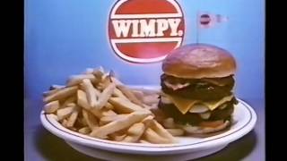 Die Howling Wolfman Dubbele Burger  Vintage South African Wimpy Commercial [upl. by Itagaki148]