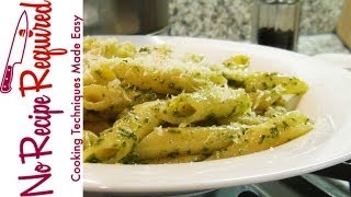 Chicken Penne Pesto  NoRecipeRequired [upl. by Pernick]