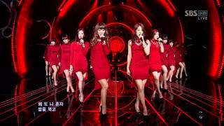 SISTAR  Alone  120415 SBS Inkigayo Comeback Stage [upl. by Eyot183]