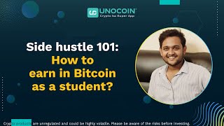 How to earn in Bitcoin as a student With Expert Aditya Sharma bitcoin earnbitcoin [upl. by Jak]