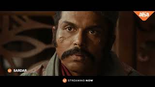 Sardar finally meets the Cockroach  Karthi Rashi Khanna  PS Mithran  Streaming on ahaTamil [upl. by Redmer]