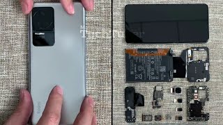 Redmi K50 Pro  Official Teardown  Disassembly  Dimensity 9000  MediaTek SoC [upl. by Prosser348]