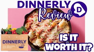 DINNERLY ReviewComparison to Other Food Subscription Boxes  Cook with Me [upl. by Arriaes]