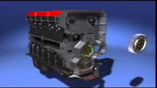 Cummins QSX15 Engine Animation [upl. by Chappelka147]