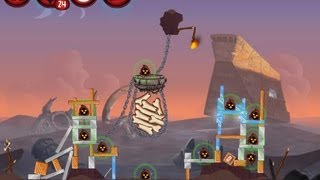 Angry Birds Star Wars 2 Level P23 Escape to Tatooine 3 star Walkthrough [upl. by Notwal173]