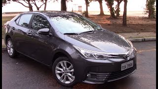 Avaliação Toyota Corolla XEi 2018 [upl. by Eadith]