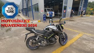 YAMAHA MT125İ MUAYENEYE SOKMAK  TÜVTÜRKÜN YAPTIĞI USULSUZLÜKLER [upl. by Austen]