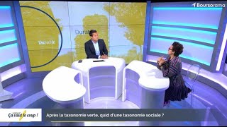 Après la taxonomie verte quid d’une taxonomie sociale [upl. by Stclair]