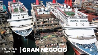 Cómo se demuelen cruceros de 300 millones de dólares  Gran negocio [upl. by Lorain788]