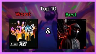 Top 10 Best amp Worst Songs From 2023 on Monstercat [upl. by Yessydo]