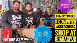 Kharagpur Cheapest Mobile accessories shop chowdhuryenterprises kharagpur bestmobileshop [upl. by Ahsilla]