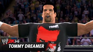 WWE 2K14 Community Showcase Tommy Dreamer PlayStation 3 [upl. by Enilorak232]