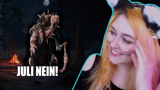 JULIE nimmt den NEUEN CREEPY KILLER Hops 😂  The Dredge amp Neue Map  Dead by Daylight [upl. by Avera948]