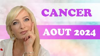 Horoscope Août 2024 Cancer 🦀✨ [upl. by Betthel]