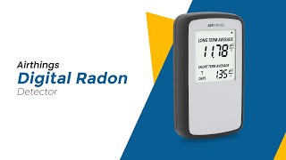 Airthings Digital Radon Detector  Radon Gas Detector  Instrukart [upl. by Angelique]