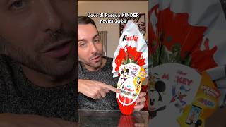 APRO L’UOVO DI PASQUA KINDER MIKEY MOUSE NOVITÀ 2024 🐣 🐭 [upl. by Dorisa]