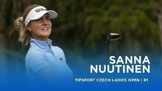 Sanna Nuutinen superbly shoots a 65 7  Tipsport Czech Ladies Open [upl. by Ziegler218]