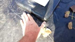 How to mount railing to EPDM flat roof [upl. by Carlyle]