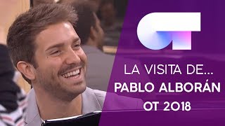 VISITA de PABLO ALBORÁN 19 DIC  OT 2018 [upl. by Barber747]