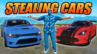 Fake Mechanic Steals EXPENSIVE Cars In GTA RP [upl. by Eldnik]