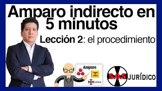 AMPARO INDIRECTO EN 5 MINUTOS Lección 2 El procedimiento [upl. by Akimert]