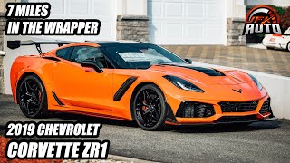 EXTREMELY LOW MILEAGE 2019 Chevrolet Corvette ZR1 3ZR ZTK 7 Speed Manual [upl. by Ynnek]